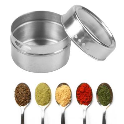 China Hot Sustainable Amazon Product High Quality Kitchen Accessories Eco - Friendly Stainless Steel BPA Free Seasoning Box for sale