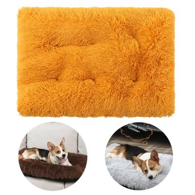 China New Arrival Rectangle Shape Plush Soft Comfortable Colorful Car Pet Bed Mat For Dog And Cat Pet for sale