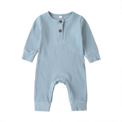 China 100% Newboorm Baby Rompers Wholesale Clothing High Quality 100% Cotton Baby Long Sleeve Jumpsuits for sale