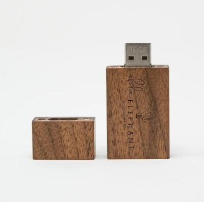 China Custom OEM 16GB 32GB 64GB USB 3.0 USB Pen Brick Walnut Logo USB Maple Wood Flash Drive for sale