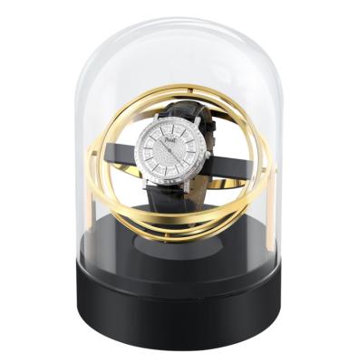 China 5V Orologio 5V Orologio 5V Uhr Watch Winder Mechanical Watch Winder Watch Winder Transparent Luxury Mechanical Watch Box Display Gear Adjust Gear OEM Reloj Watch Shaker for sale