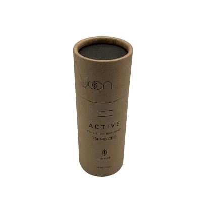 China Handmade Round Kraft Paper Tube Packaging Wholesale For Biodegradable Cardboard Paper Tube for sale