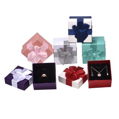 China Handmade Wholesale Luxury Custom Printed Jewelry Gift Boxes Set , Cardboard Jewelry Packing Boxes for sale