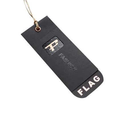 China Scratch Off Fashion Customized Art Paper Clothing Hang Tags For Garment Printed Brand Logo Clothes Hanging Tags for sale