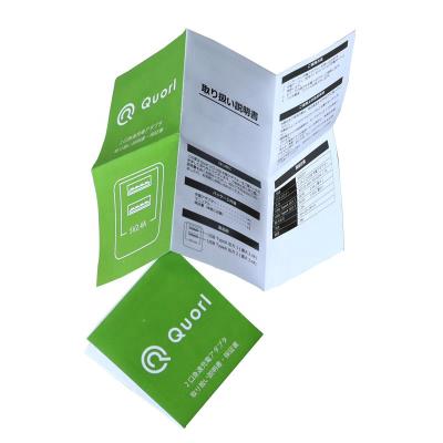 China Packaing Customized Printing Advertising Brochure, Flyer Printing, Folding Leaflet Die Cut Brochure Manual for sale