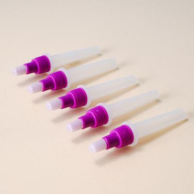 China Sample Plastic Antigen Buffer Tube 3ml 5ml Sampling Detection Kit Rapid Extraction Tube for sale