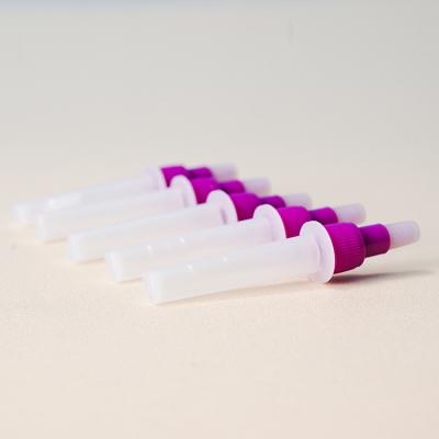 China Plastic Fast Shipping 3ml 5ml Quick Test Tube For Sampling Acid Extraction Tubes for sale