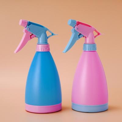 China Trigger 500ml Alcohol Sprayer Bottle Plastic Antibacterial Fine Mist Spray Continuous Spray Bottle for sale