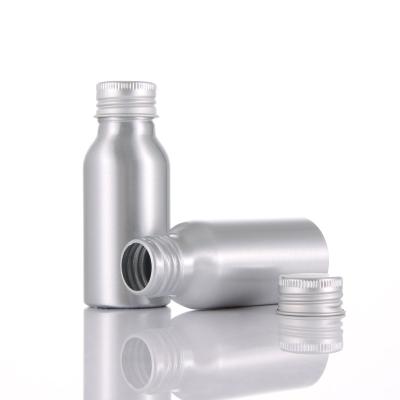 China Cosmetic Custom Wholesale Spray Perfume Essential Oil Aluminum Cover Lotion Cosmetics Storage Metal Fragrance Bottle Packaging for sale