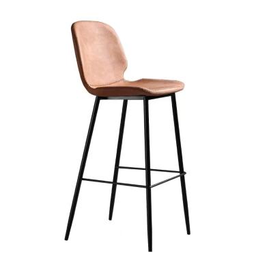 China Modern Wholesale Commercial Home Center Used Vintage Patchwork PU Restaurant Bar Stools Porcelain for sale