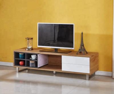 China Good Quality Home Furniture TV Stand (Other) Simple Nordic Design Adjustable Pictures Wooden MDF TV Cabinet With Drawers for sale