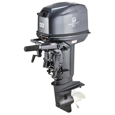 China 2-stroke 2 cylinder 30hp motor boat water cooled outboard engine for sale 20000 pcs/month for sale