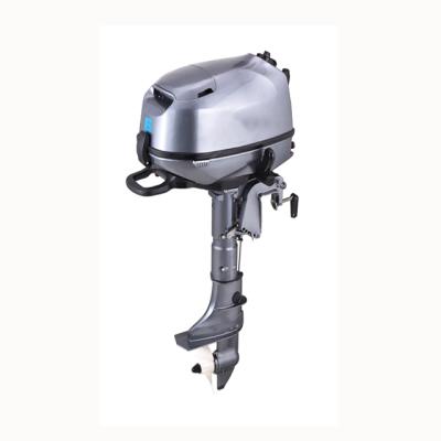 China Hot Sale 112cc 6HP Outboard Engine 4 Stroke Water Cooled Boat Engine 1.3L for sale