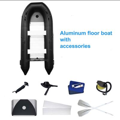 China New High Speed ​​PVC Inflatable Boat 230cm 7.55 Feet Packing PVC Boat Rib Material for sale