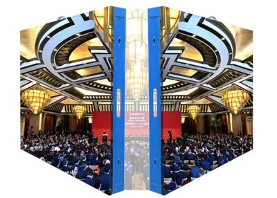 China P2 Indoor Fixed LED Display Screen , Led Video Screens With Steel Cabinet for sale