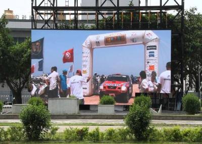 China Large Sports Outdoor LED Display Screen 3m Viewing Distance With 500*500mm Cabinet for sale