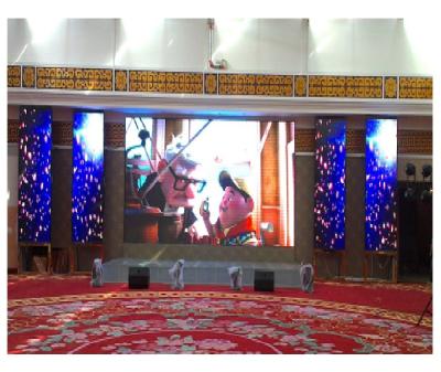 China High Performance P6 Indoor LED Video Wall 3500cd/sqm Brightness Rental Design for sale