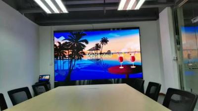 China Curved P3 Full Color LED Video Display , Indoor LED Video Wall For Conference for sale