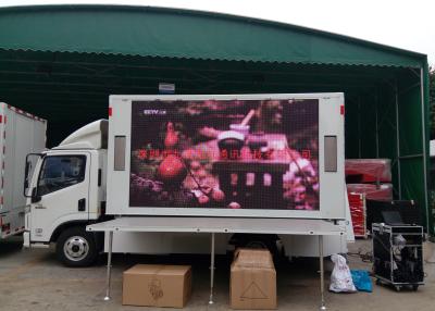 China HD P16 Mobile Trailer LED Display Static Scan Design 15 - 200m Viewing Distance for sale