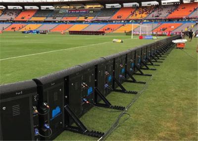 China Consistencia excelente al aire libre del color de los tableros de publicidad del campo de fútbol del LED en venta