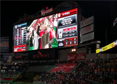 China Het grote P10 Geleide Voetbalscorebord, leidde Digitale Vertoningsraad 960*960mm Kabinetformaat Te koop