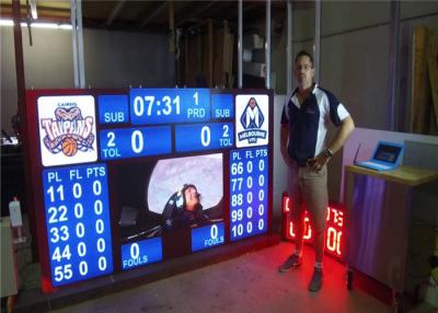 China Epistar Chip Led Electronic Scoreboard P10 10% ~ 85% RH Operating Humidity for sale