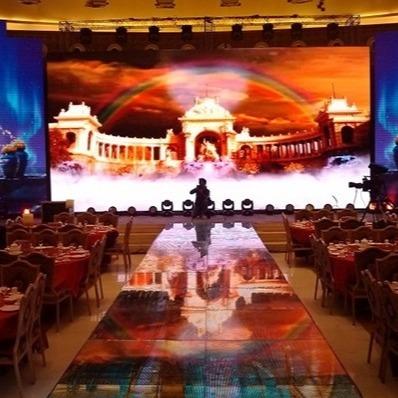 China 1/16 Scan Drive Duty Indoor LED Video Wall 3.9mm Pitch 1R1G1B Color Configuration for sale