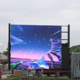 China SMD Led Wall Screen Display Outdoor , Advertising Led Video Display P6 P8 P10 1R1G1B for sale