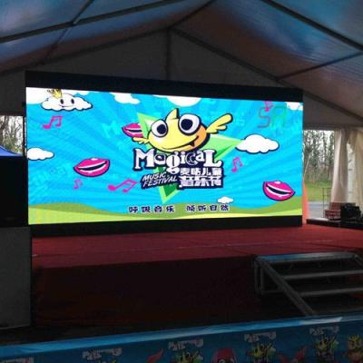 China Stage Movies Background Led Display Video Wall P3 111111 Dots / Sqm Pixel Density for sale