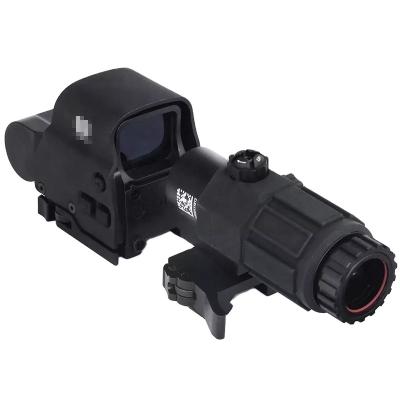 China Aluminum Alloy Holographic Hybrid Optics Sights 558 Red Dot Sight + G33 Multiplier Set Rapid For Hunting for sale