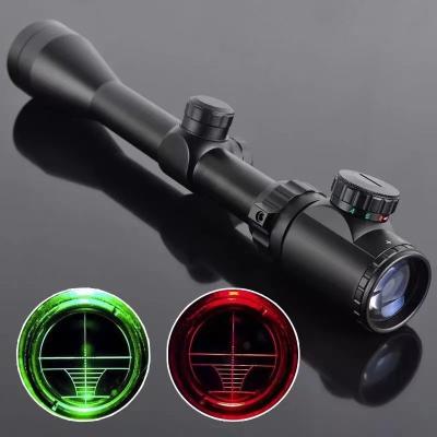 China Aluminum alloy 3-9x40EG. Red And Green Illuminated Optical Scope Sight With Picatinny Rails For Hunting for sale