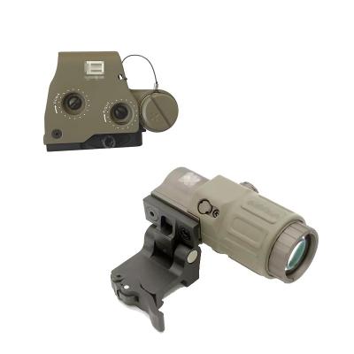 China 558 Perfect Holographic Sight with Highest Quality Rollover Multiplier Quick Release Magnifier G33 Chain Lifting Auxiliary Tools for sale