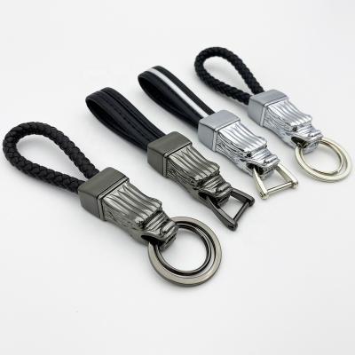 China Fashionable New York Wholesale Africa Double Loops Key Chain Pants Hold Belt Leather Buckle Chain With LED Lights for sale