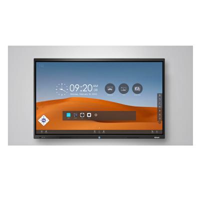 Cina 20 Points Touch Interactive Classroom LCD Monitor 4k UHD Online Smart Display Future Learning 86