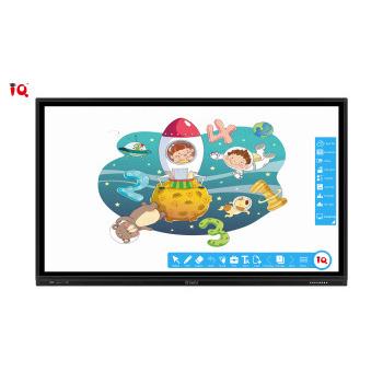 China PORTABLE TV 65 75 86 Inch Smart Touch Screen With Android And Window System for sale