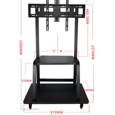 Cina QI Cold Rolled Steel Adjustable Stand For Large Touch Display in vendita