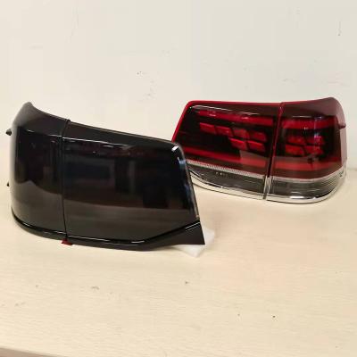 China 2022 PC+ABS Factory Selling High Quality Lighting System Auto Tail Light Modified Tail Lights For Toyota Land Cruiser 2016-2021 for sale