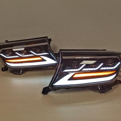 China PC+ABS Factory Lighting System Hot Selling High Quality Auto Headlight Modified 2022 Headlight For Toyota Land Cruiser 2008-2021 for sale