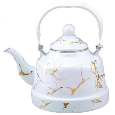 China Viable Enamel Teapot Middle East Tea Kettle With Polish AVON OEM Customized Factory Price Mirror Logos$sizes for sale