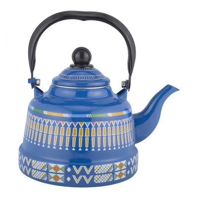 China Customized Sustainable Enamel Teapot 1.0L 1.5L 2.0L 2.5L Teapot Tetera de esmalte South America for sale