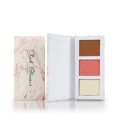 China Sunscreen Private Label Neutral Color Make Up Palette Cream Highlight And Contour for sale