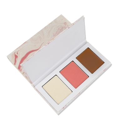 China Sunscreen Blush and Contour and Highlight Palette Highlighters for sale