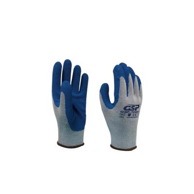 China Cheap Anti-smash Household Cotton Latex Work Hand Safety Gloves for sale