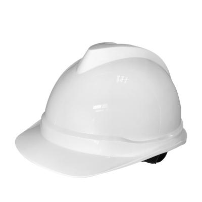 China Construction Site Engineering ABS Industrial Hard Hat Safety Helmet Mining Safety Helmet for sale