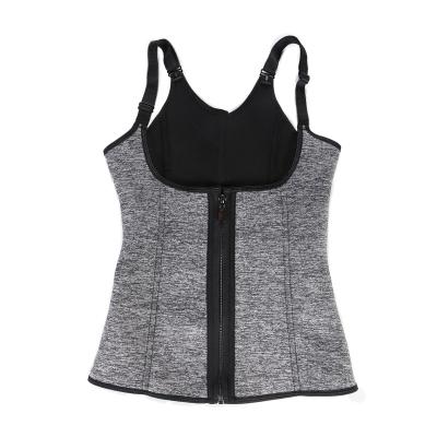 China Wholesale Custom Women's Breathable Waist Trainer Corset Vest Steel Boned Tummy Control Neoprene Body Shaper for sale