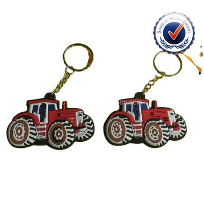 China Plastic Motorbike Car Shape Soft Rubber 3D PVC Key Chain / Key Ring / Keytag for sale