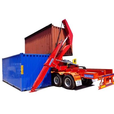 China 45 Ton 40 Ton Container Side Loader Truck Trailer 37 Ton Cargo Trailer For Sale With Best Price for sale