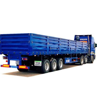 China Truck Trailer 3 Axles 40/60 Ton Semi Grain Trailer For Sale In Kenya Mombasa for sale