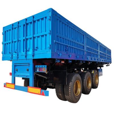 China Truck Trailer 34 Ton Semi Side Tipper Tipping Trailer For Sale In South Africa With Best Price for sale