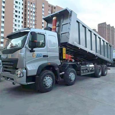 China SINOTRUK Howo A7 420 HP 8x4 Tipper Truck Trailer Dump Truck For Sale 11745x2496x3550mm for sale